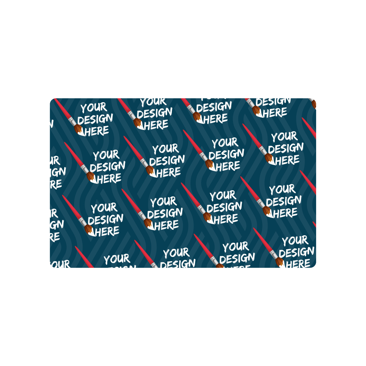 Custom Plastic 5.5" x 3.5" Rectangle Invitations