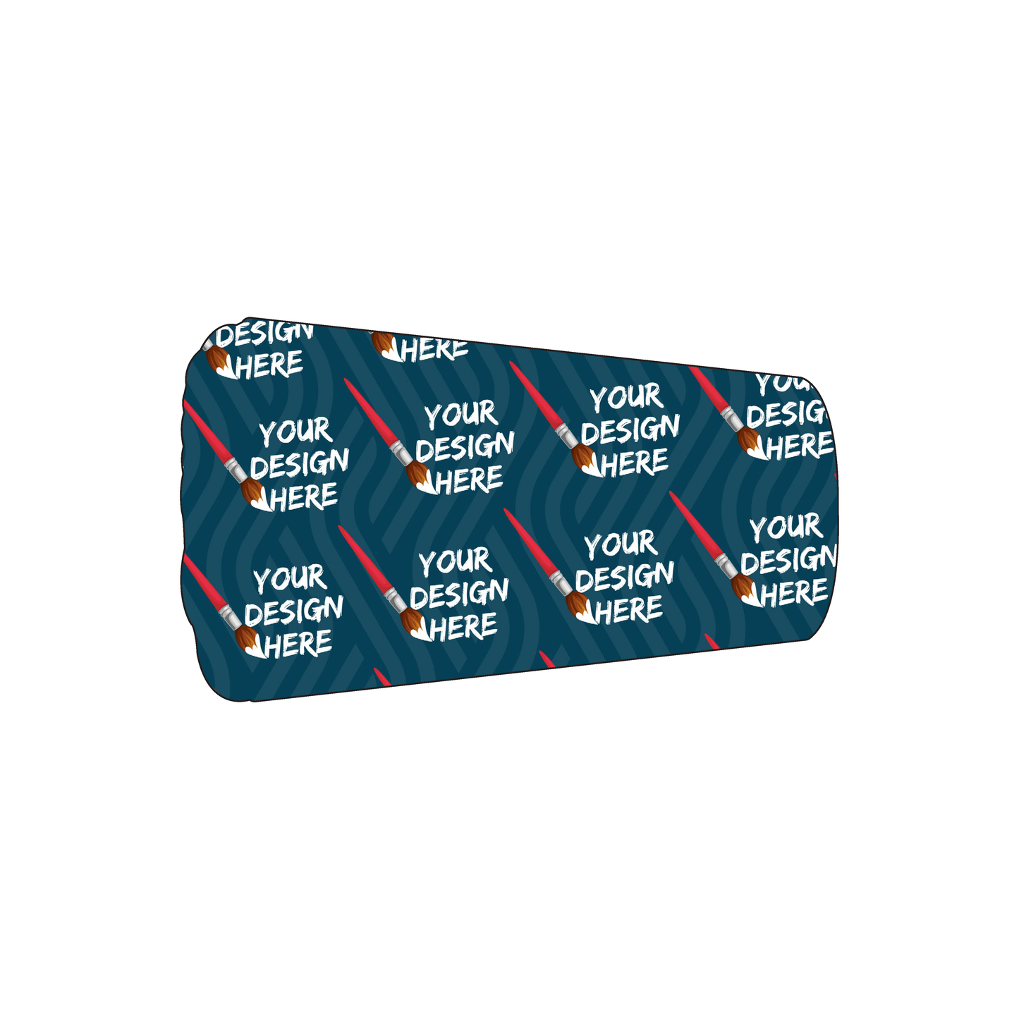 Custom Plastic 3" x 1.75" Pint Glass Shape Cards