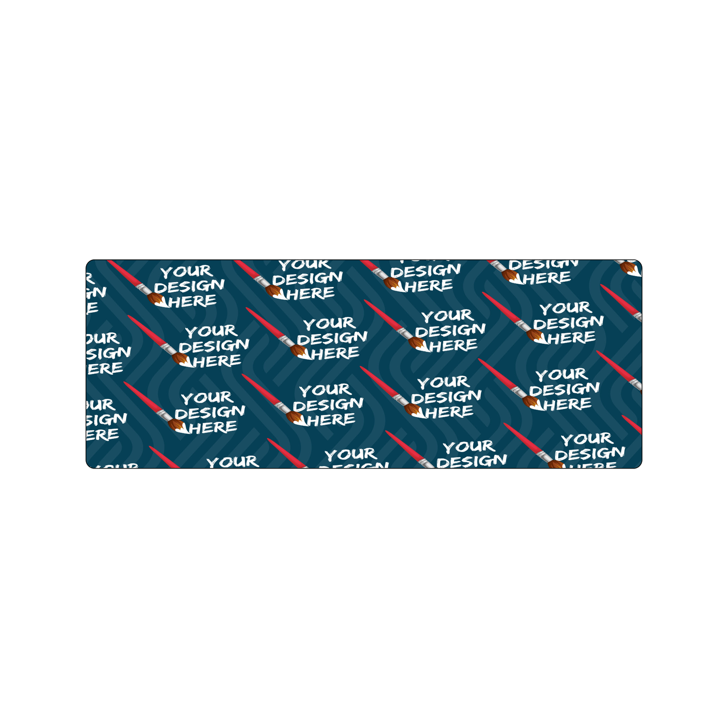 Custom Plastic 3" x 8" Long Cards