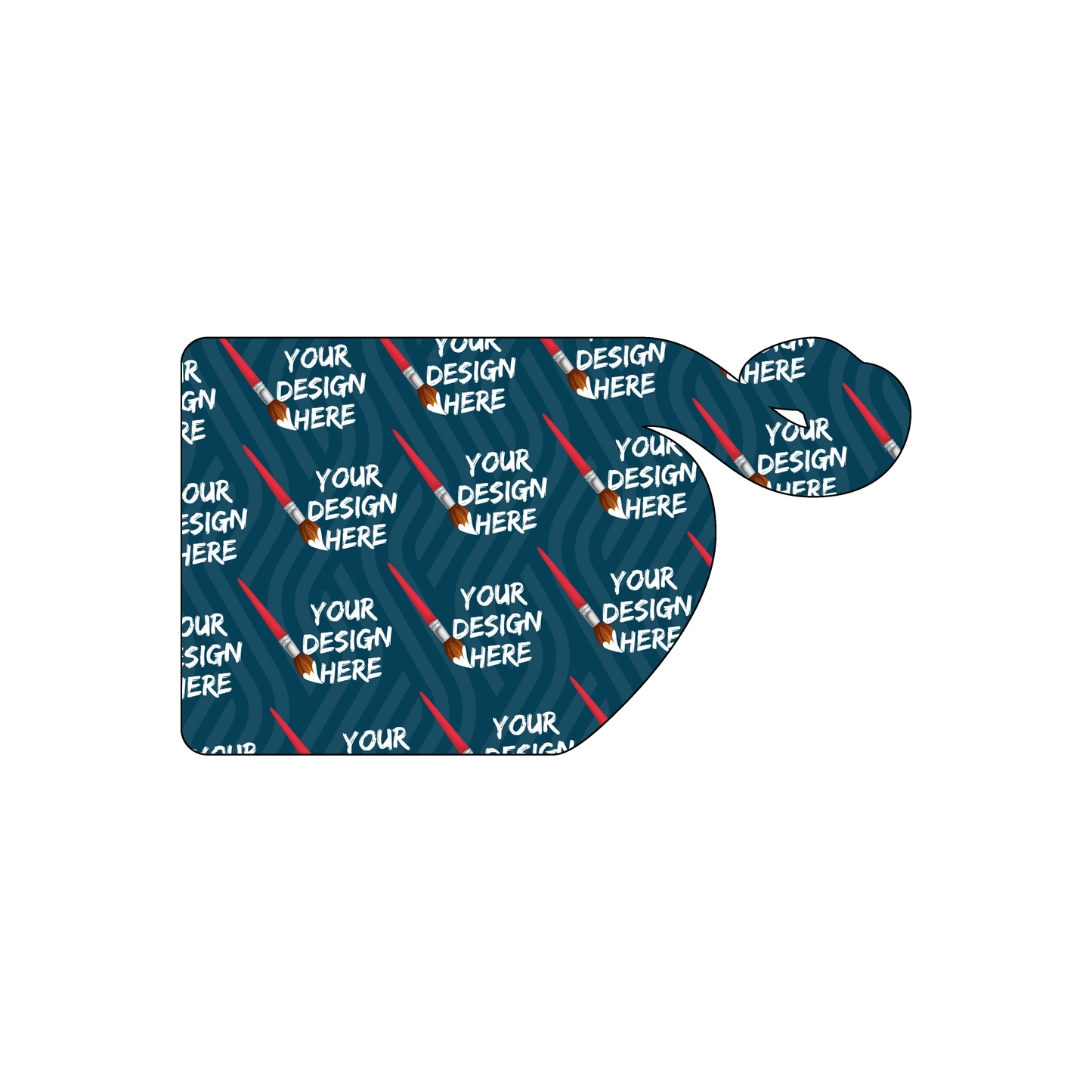 Custom Plastic 3.5" x 2" Flamingo Cards