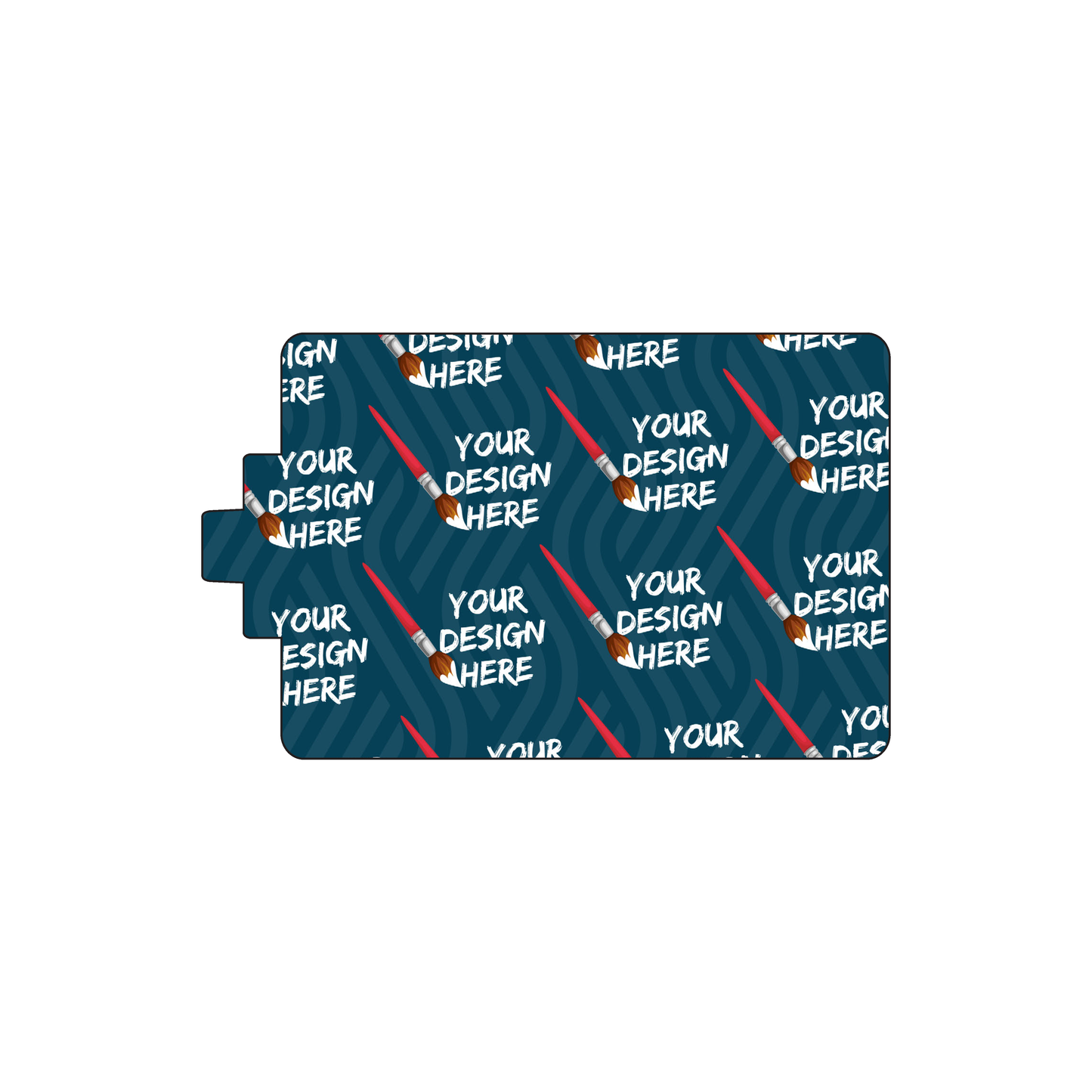 Custom Plastic 2.75" x 1.7" Extended Layer Cards