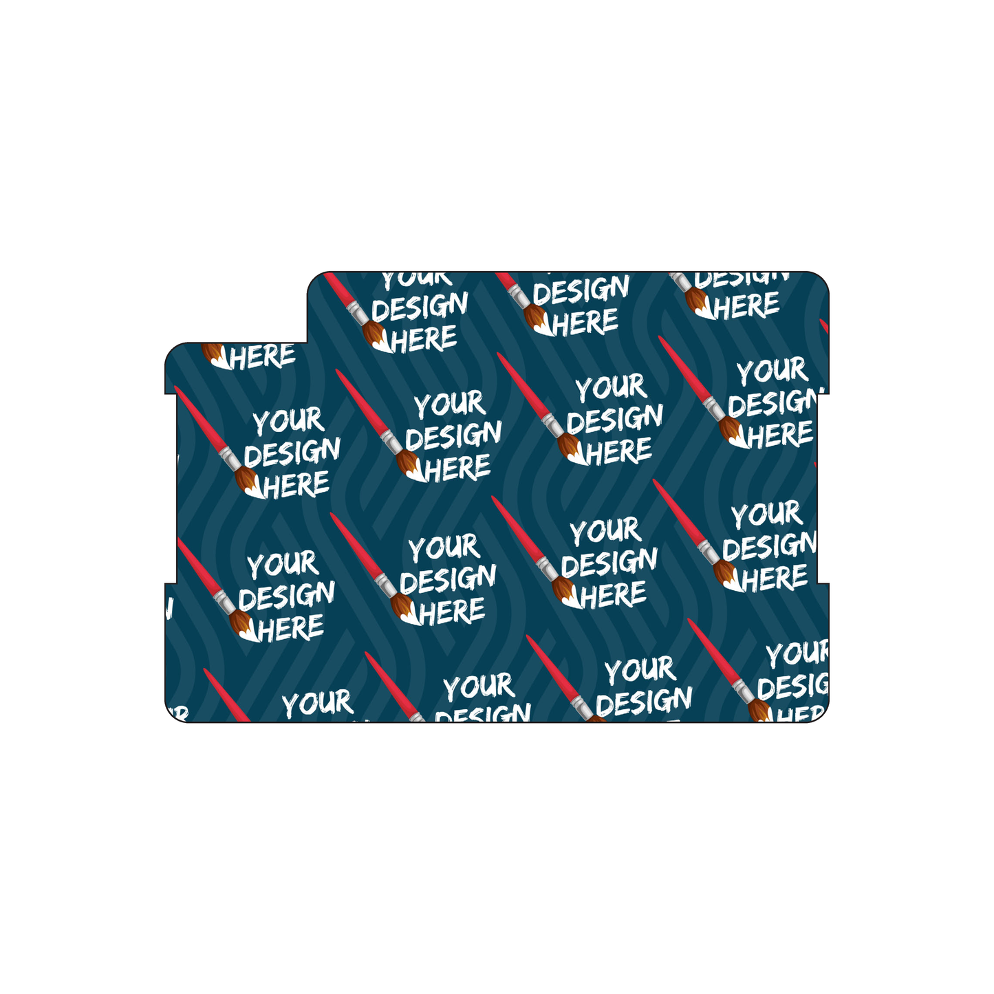 Custom Plastic 3.5" x 3.275" Unique Cards
