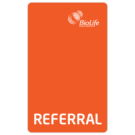 Vertical Referral Cards - 25 Pack