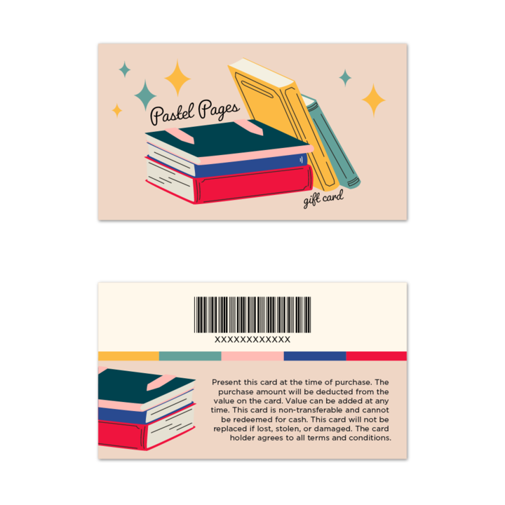 Fully Custom Paper Gift Cards