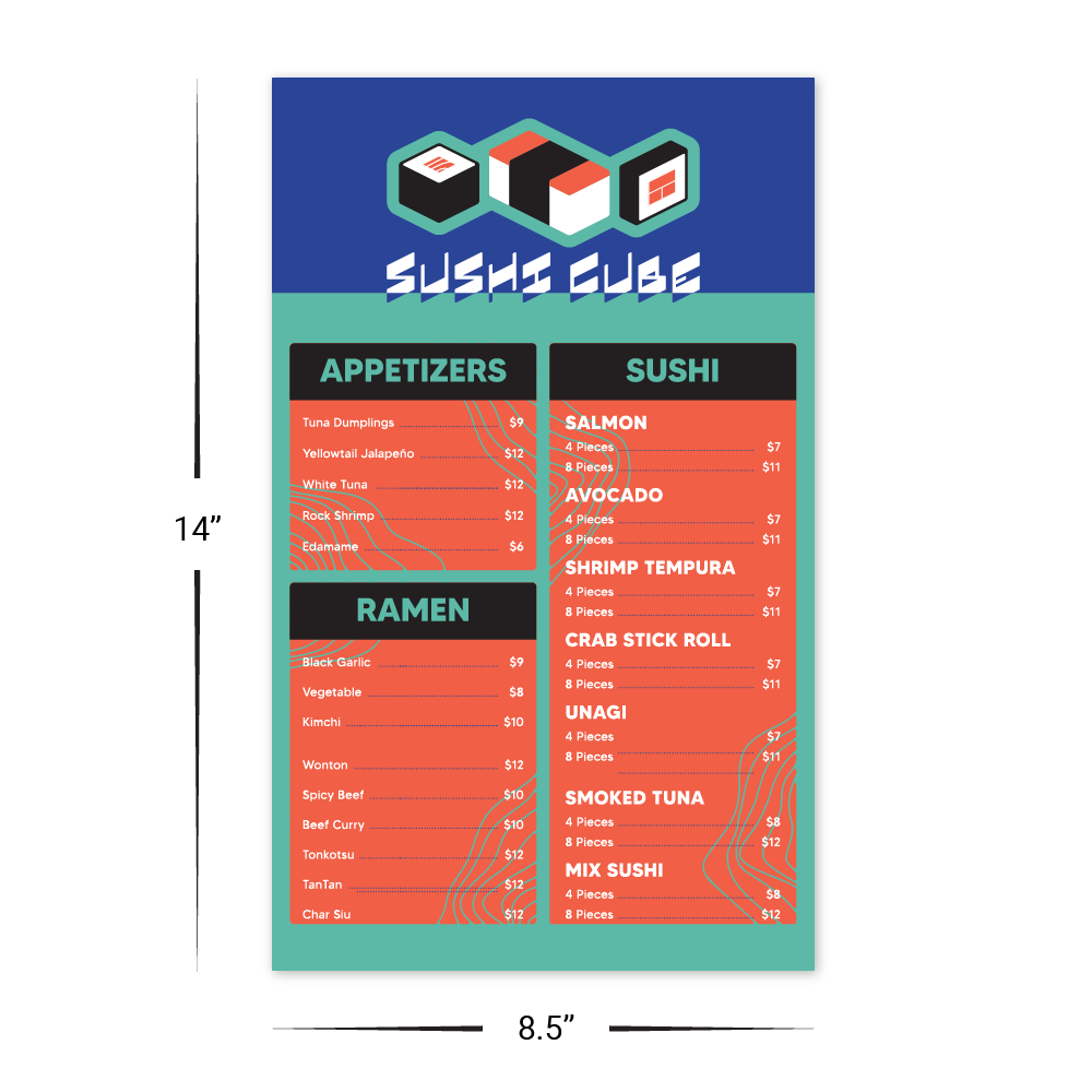 eHopper Custom Menu