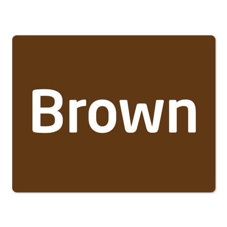 Section Sign Inserts - 11" x 8.5"