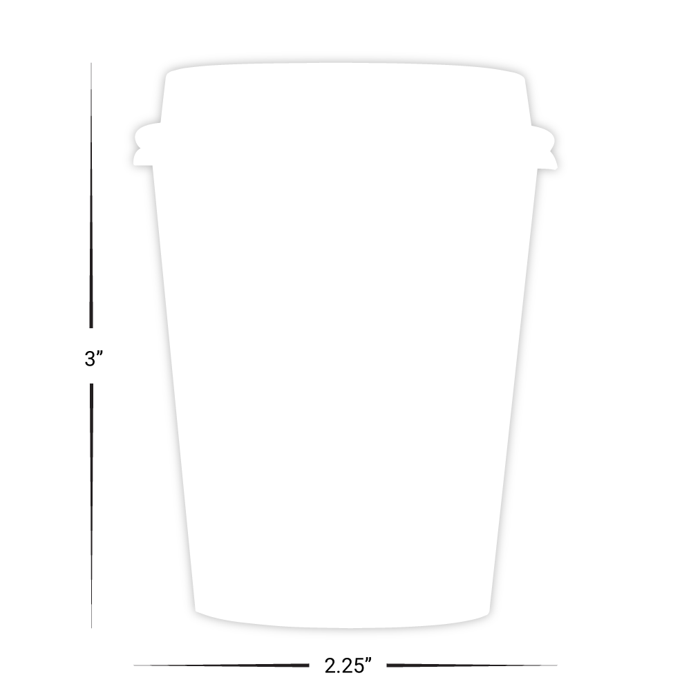 Coffee Shape - Custom Selflane Gift Cards