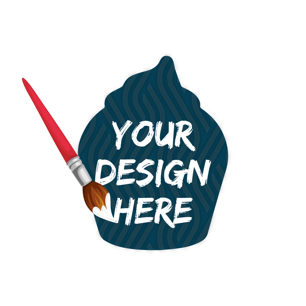 Cupcake Shape - Custom Korona Gift Cards