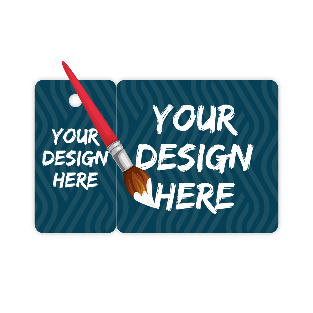 Custom Membership Cards - 3.375" x 2.125" Combo Card Shape