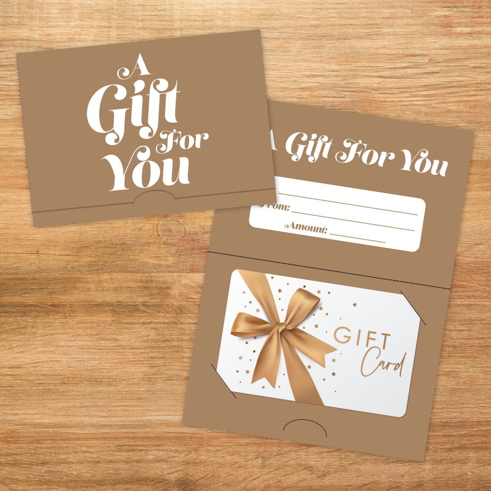 "A Gift for You" Gift Card Holders - 50 Pack