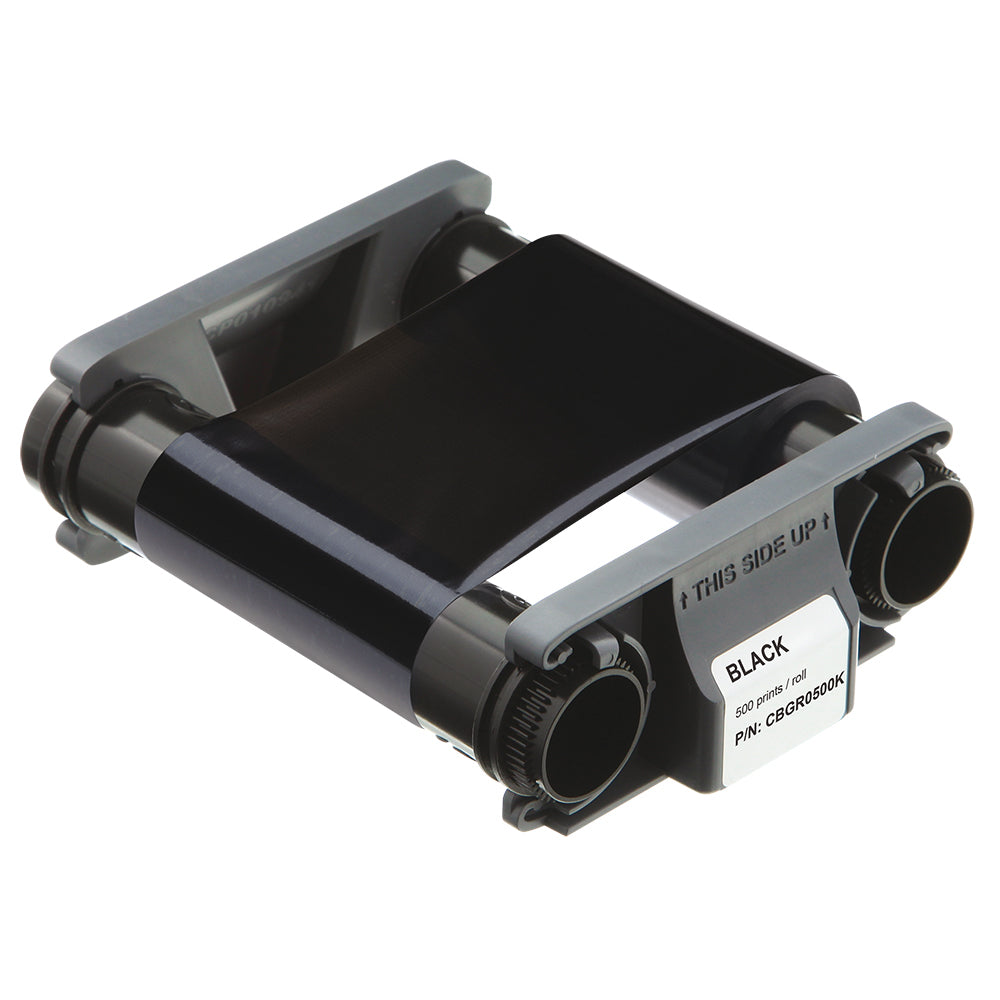 Evolis Badgy Black Monochrome Ribbon - 500 Prints/Roll