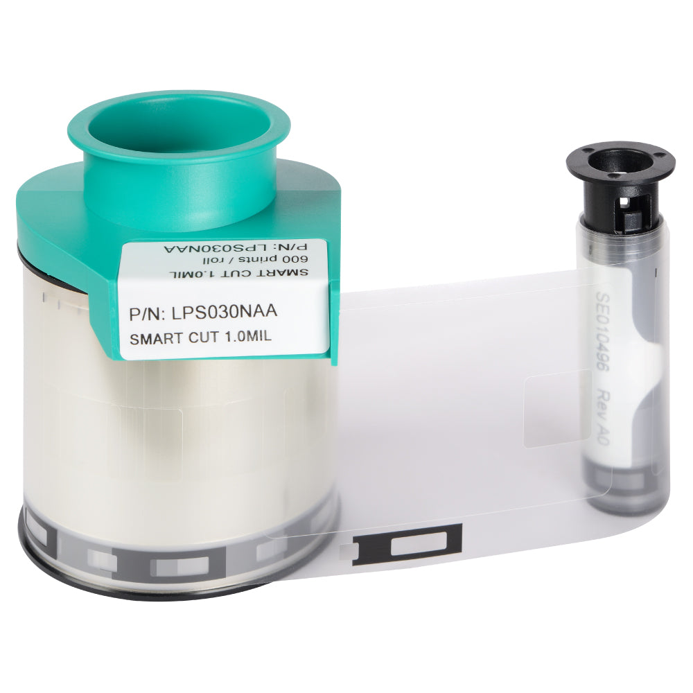 Evolis Primacy Series Clear Patch with Smart Cut Laminate 1.0 mil - 600 Prints/Roll