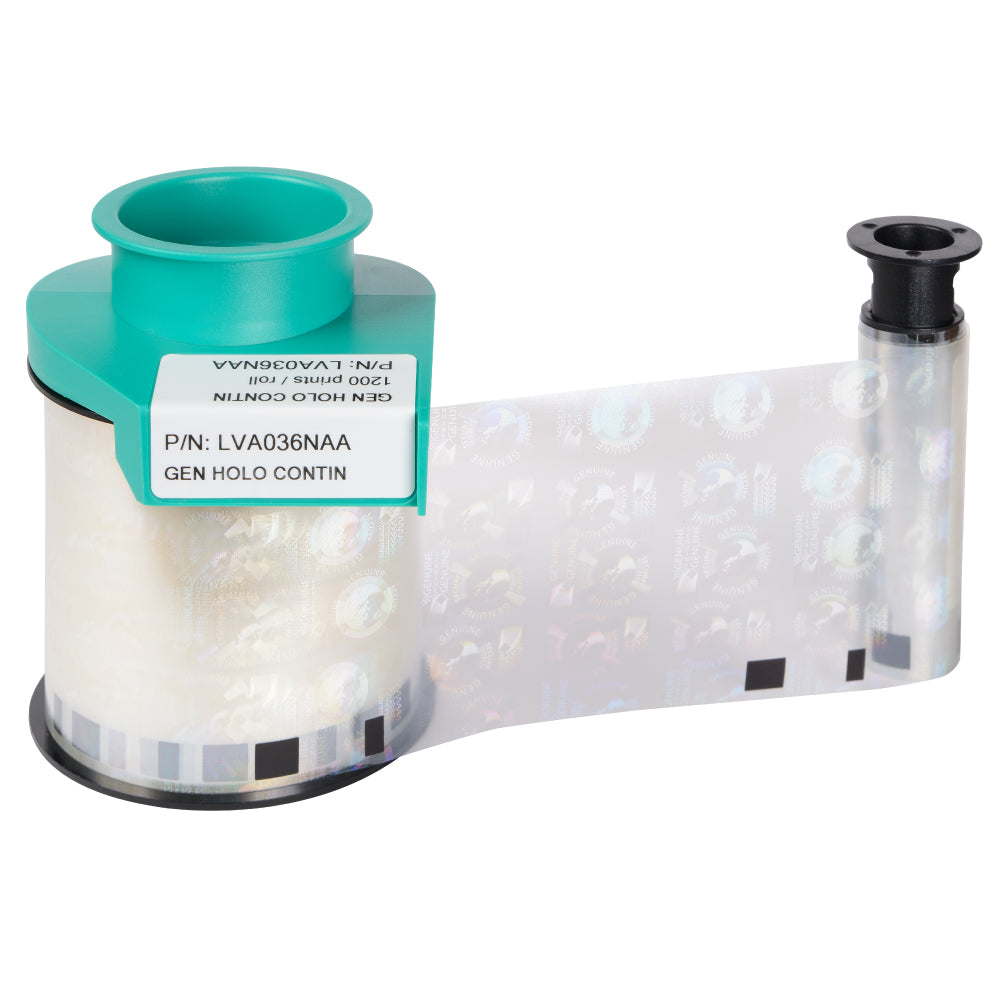 Evolis Primacy Series / Avansia Generic Holographic Continuous Varnish - 1200 Prints/Roll