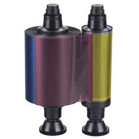 Evolis Quantum YMCKO Half-Panel Color Ribbon - 400 Prints/Roll