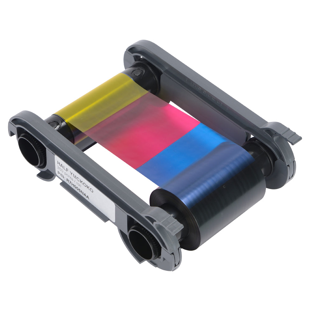 Evolis Primacy YMCKO-KO Half-Panel Color Ribbon - 250 Prints/Roll