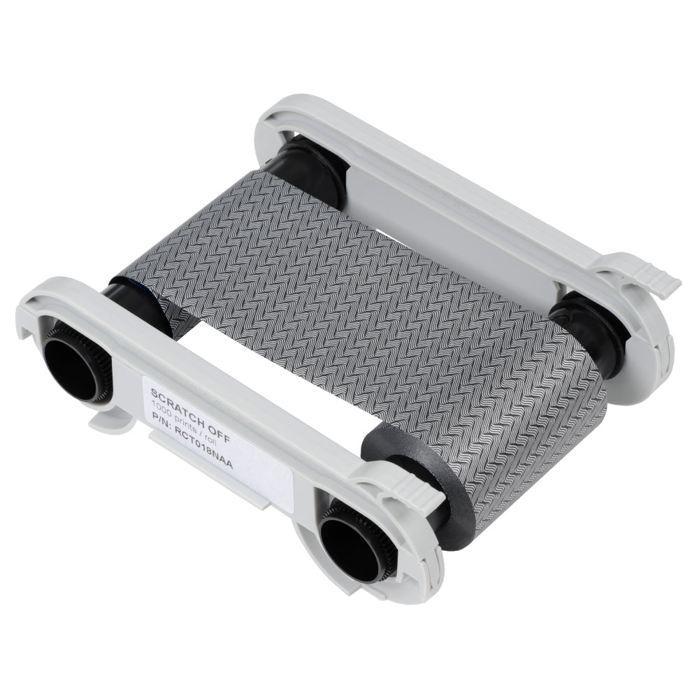 Evolis Primacy / Zenius Scratch-Off Monochrome Ribbon - 1,000 Prints/Roll