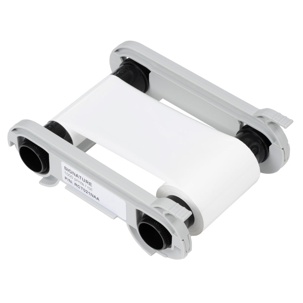 Evolis Primacy / Zenius White Signature Monochrome Ribbon - 1,000 Prints/Roll