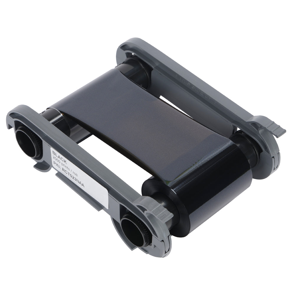 Evolis Primacy / Zenius Black Monochrome Ribbon - 2,000 Prints/Roll