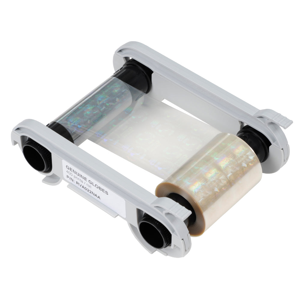 Evolis Primacy / Zenius Genuine Globes Hologram Varnish Ribbon - 400 Prints/Roll