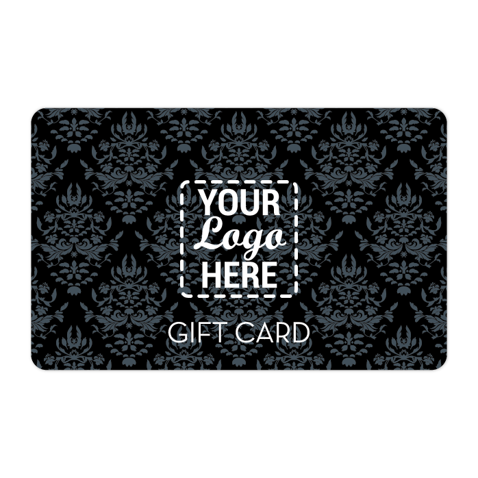 Black Ornate - Your Logo Here - Teamwork Gift Card