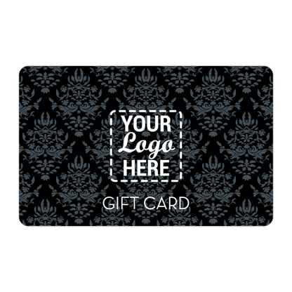 Black Ornate - Your Logo Here - Teamwork Gift Card