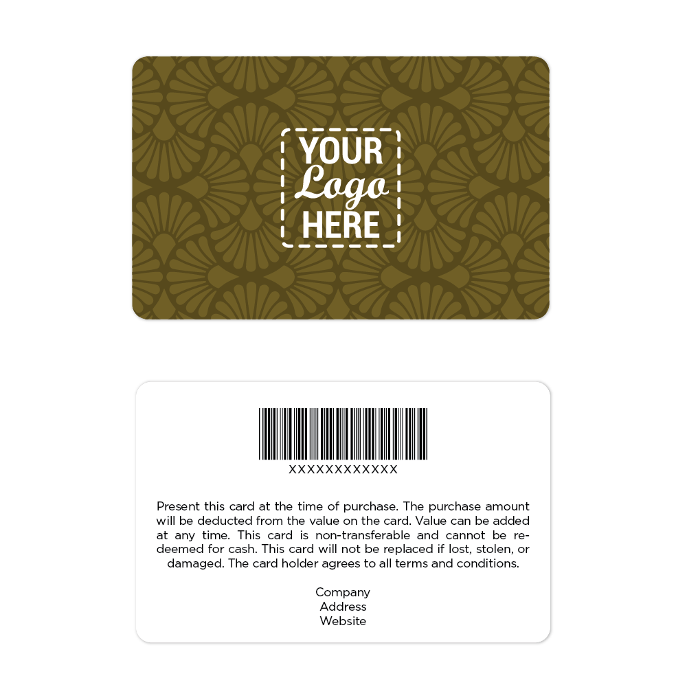 Ornate Olive - Your Logo Here - Teamwork Gift Card