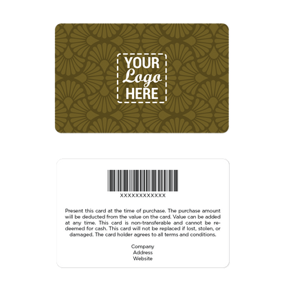 Ornate Olive - Your Logo Here - Teamwork Gift Card