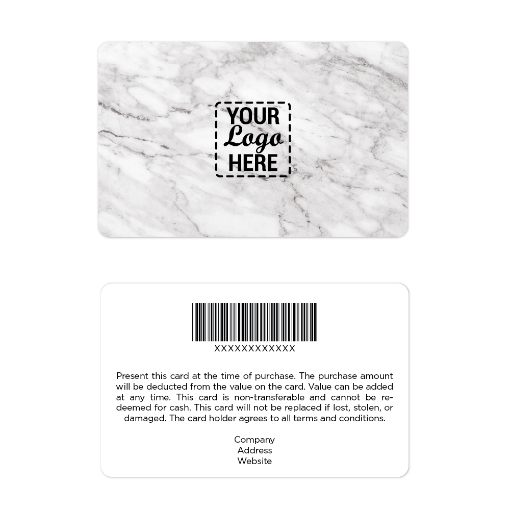 Marble - Your Logo Here - Teamwork Gift Card