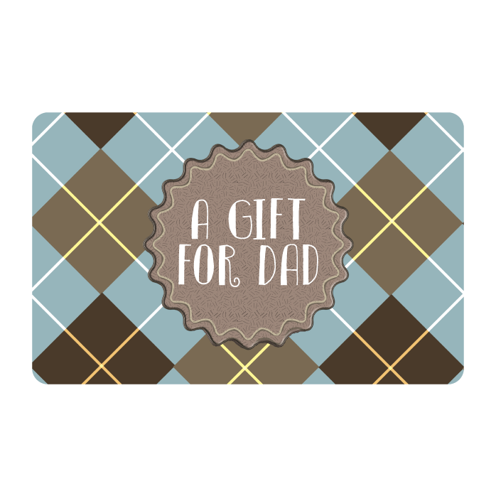 Toro Cigar POS Gift Cards - Father's Day Plaid