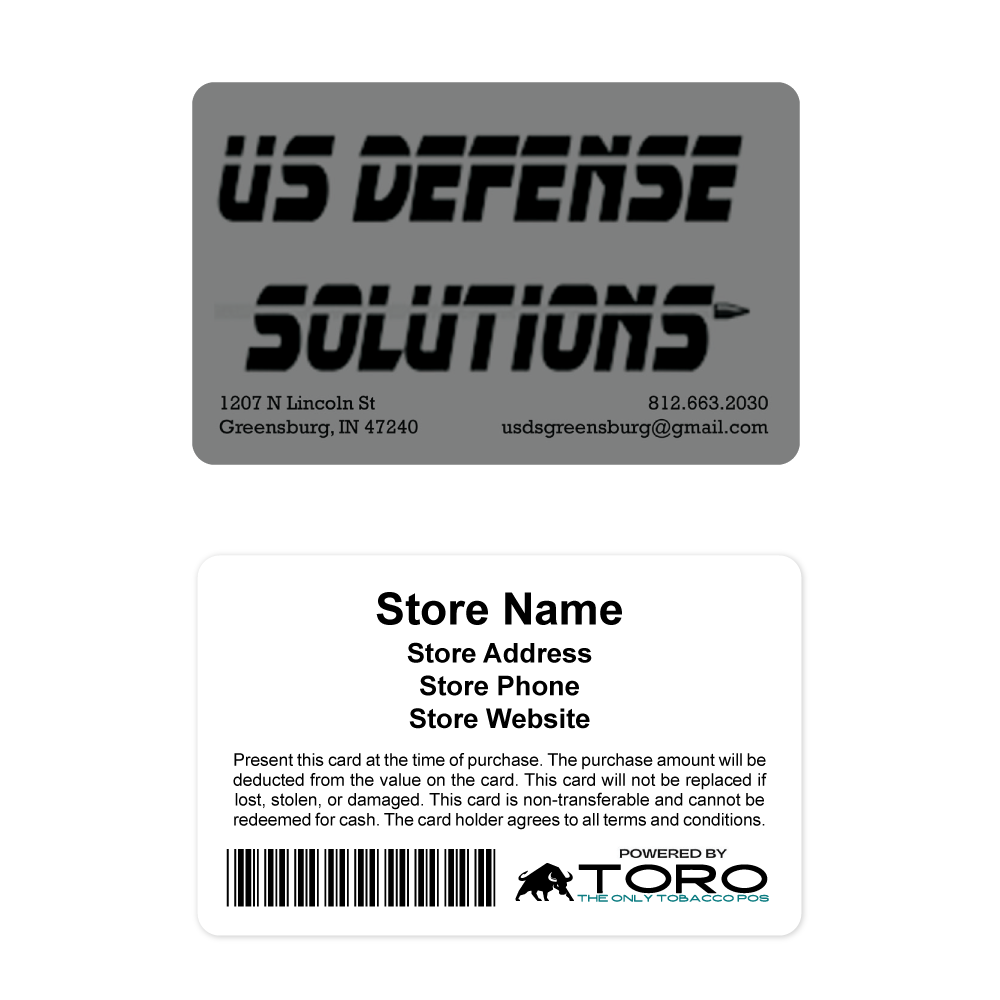 US Defense Solutions Gift Cards