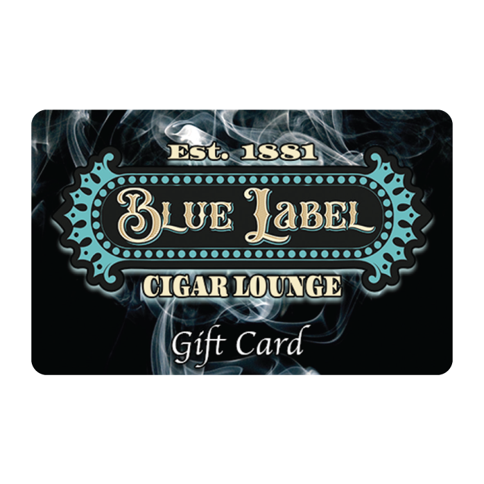 Blue Label Cigar Lounge Gift Cards