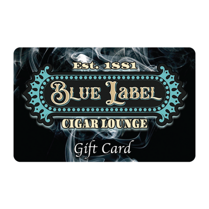 Blue Label Cigar Lounge Gift Cards