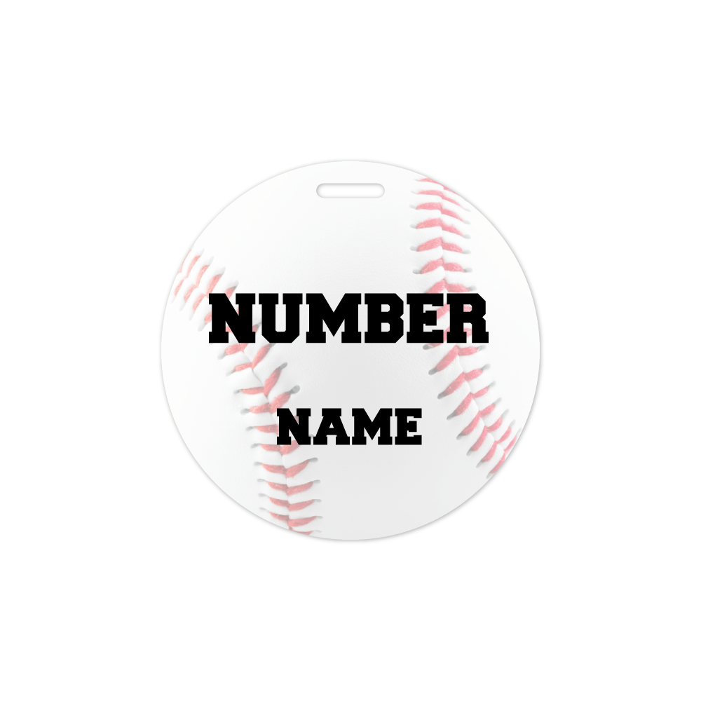 Baseball Bag Tags