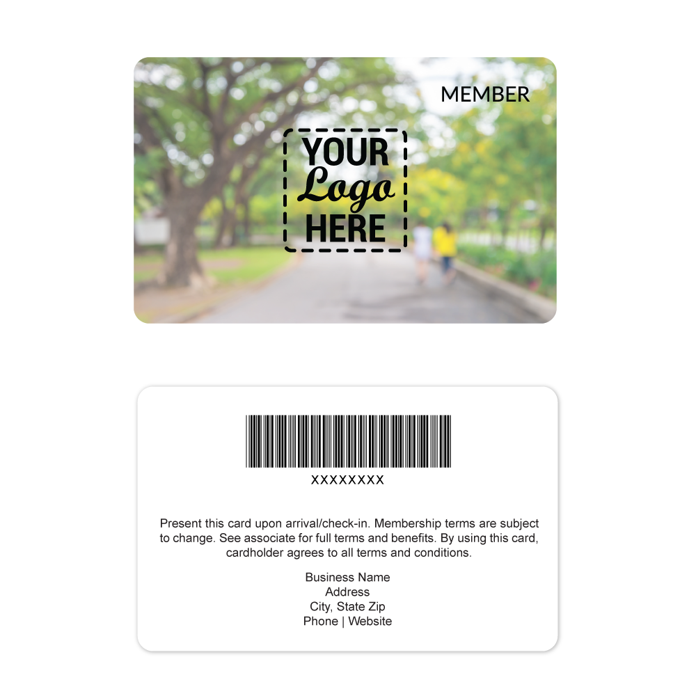 Bond Sports Park Path Membership Cards