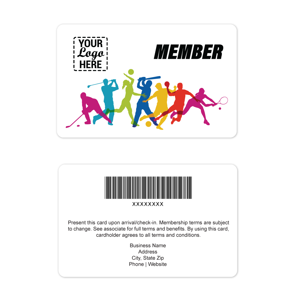 Bond Sports Rainbow Athletes Membership Cards