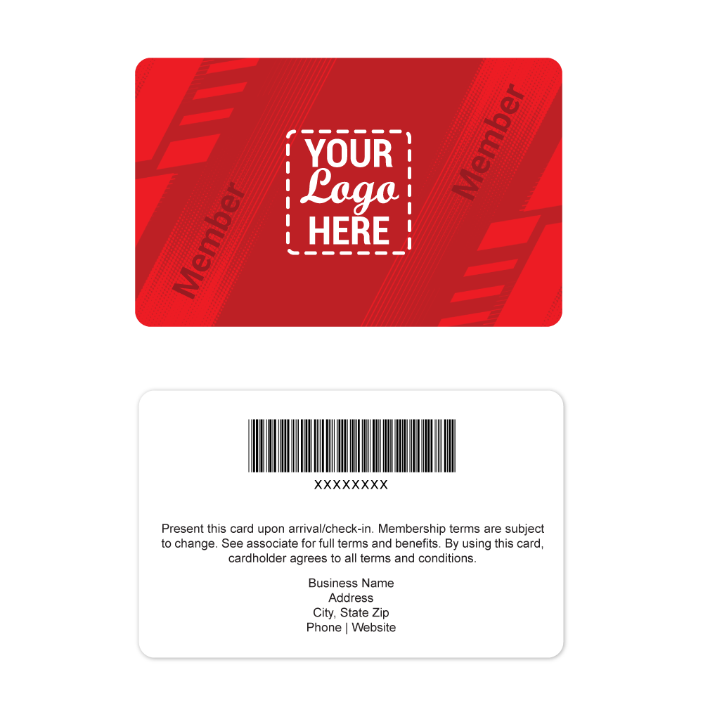 Bond Sports Red Rush Membership Cards