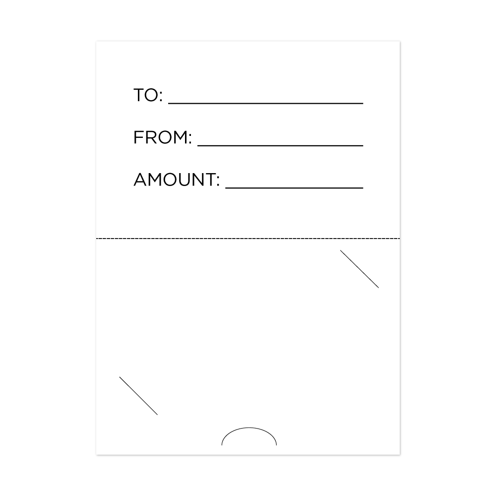 Drybar Gift Card Holder