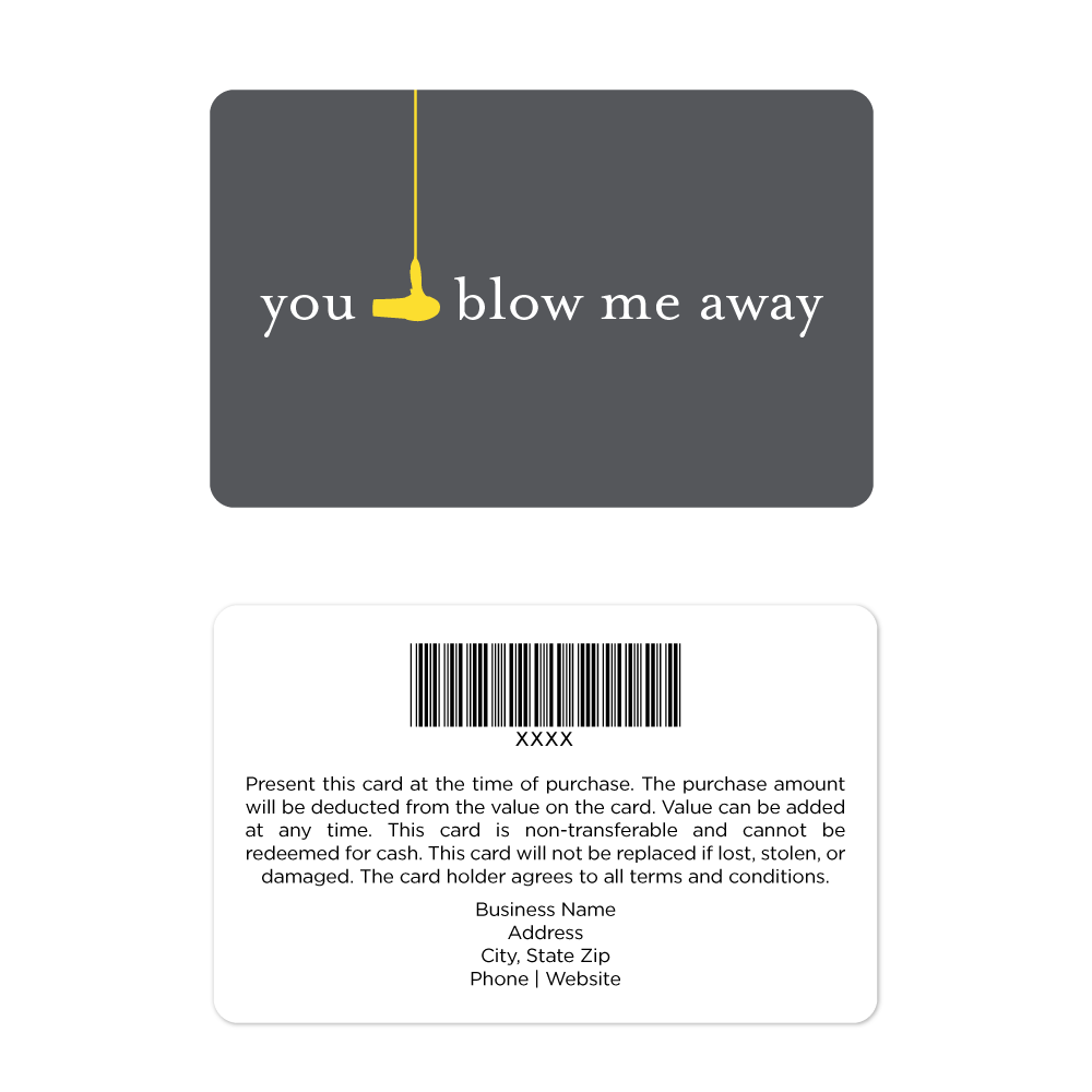 Drybar Gift Card - You Blow Me Away