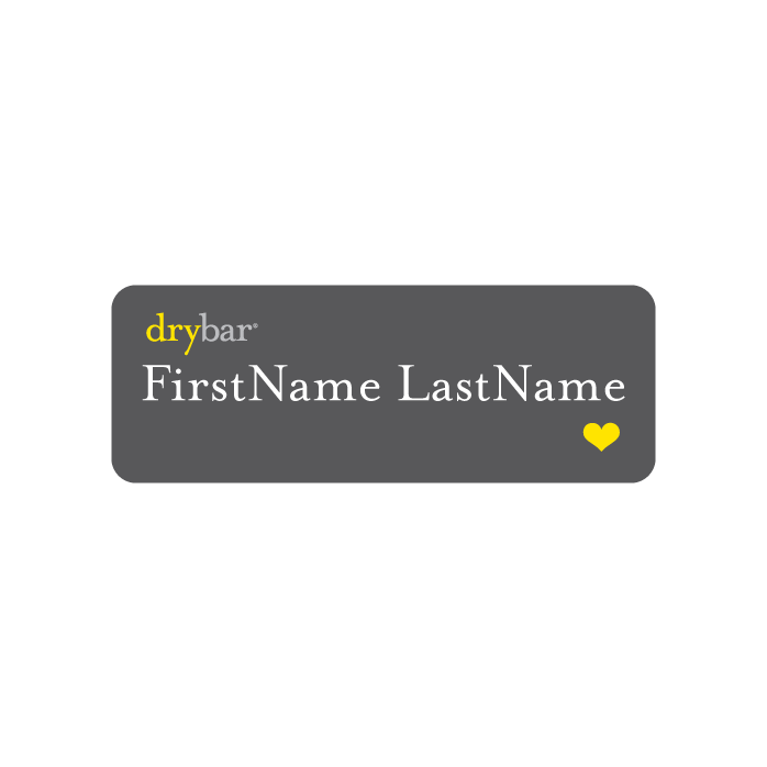 Drybar Name Tag (Magnetic)