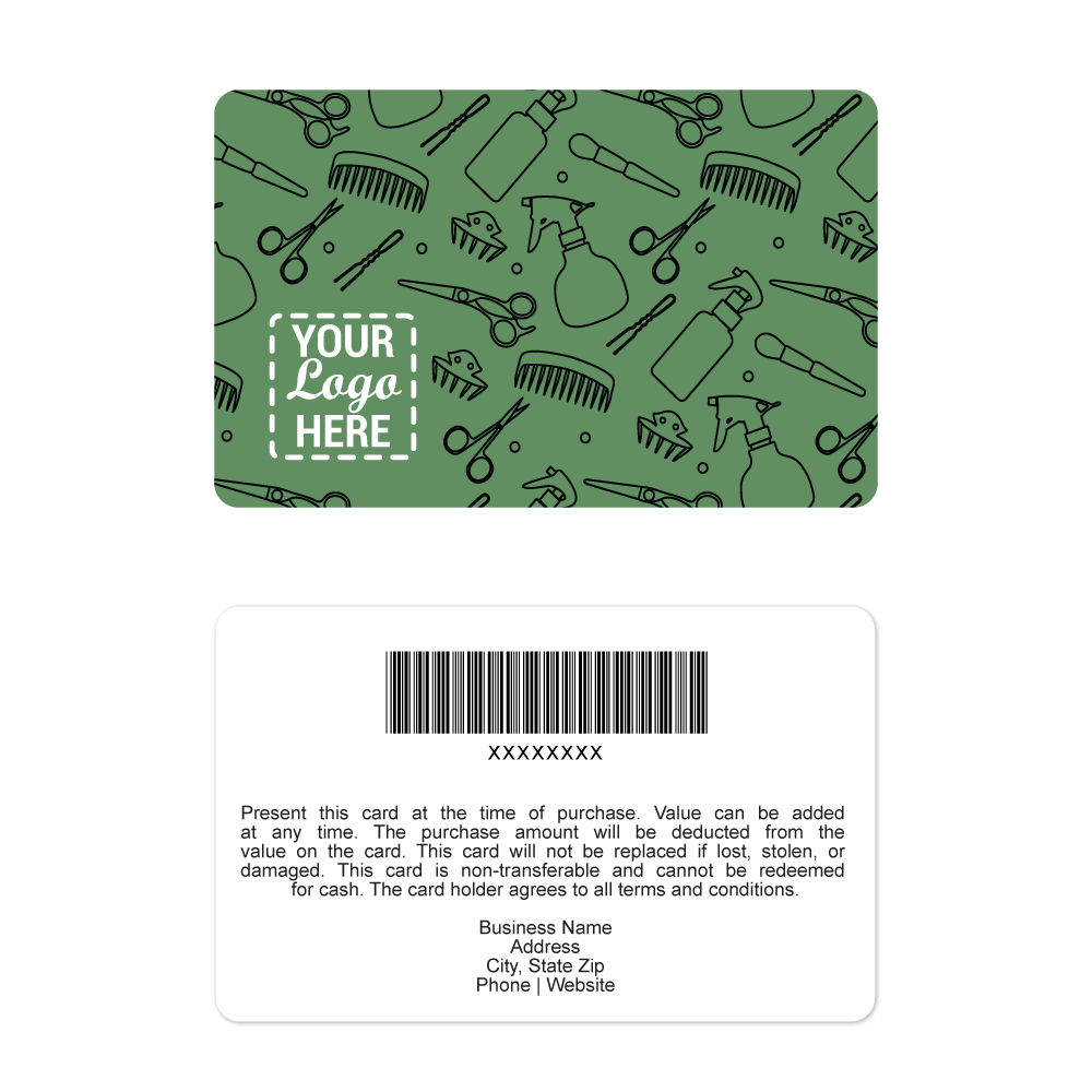 Shortcuts Hair Illustration Gift Cards