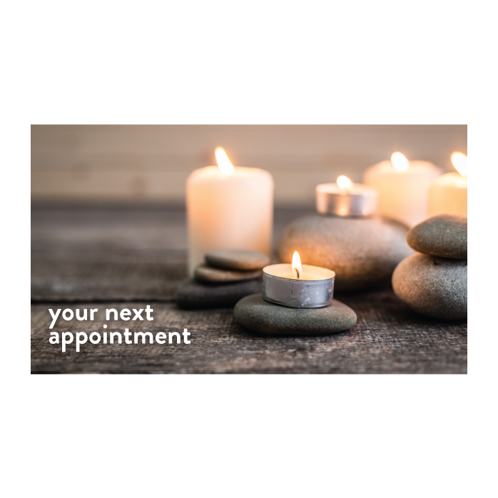 Shortcuts Spa Appointment Card