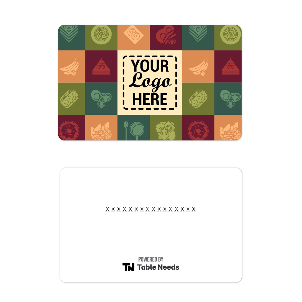 TableNeeds Checkered Gift Cards