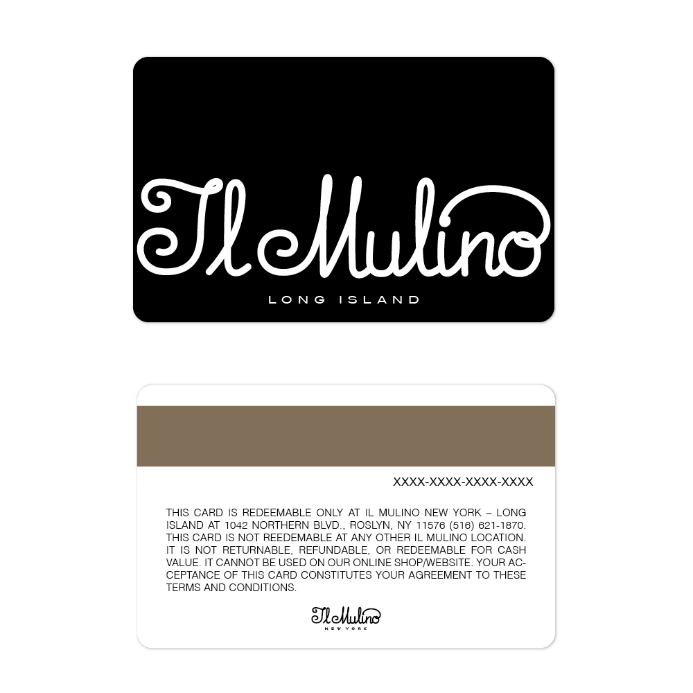 Il Mulino Gift Card (NY Long Island)