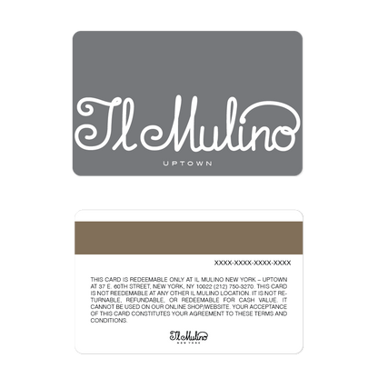 Il Mulino Gift Card (NY Uptown)