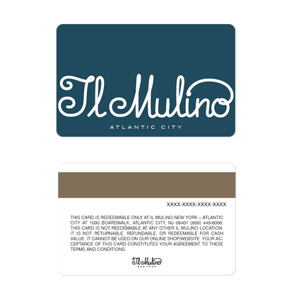 Il Mulino Gift Card (NY Atlantic City)