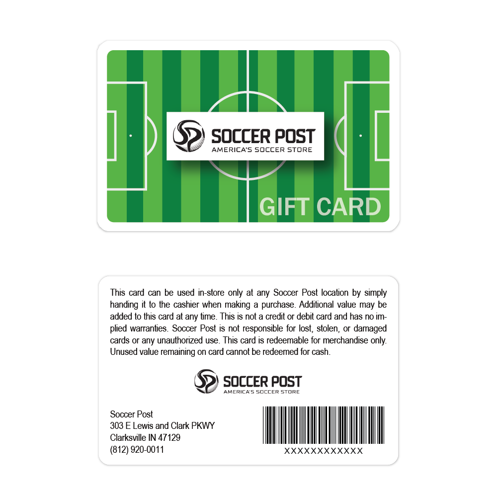 Soccer Post Gift Card Rochester
