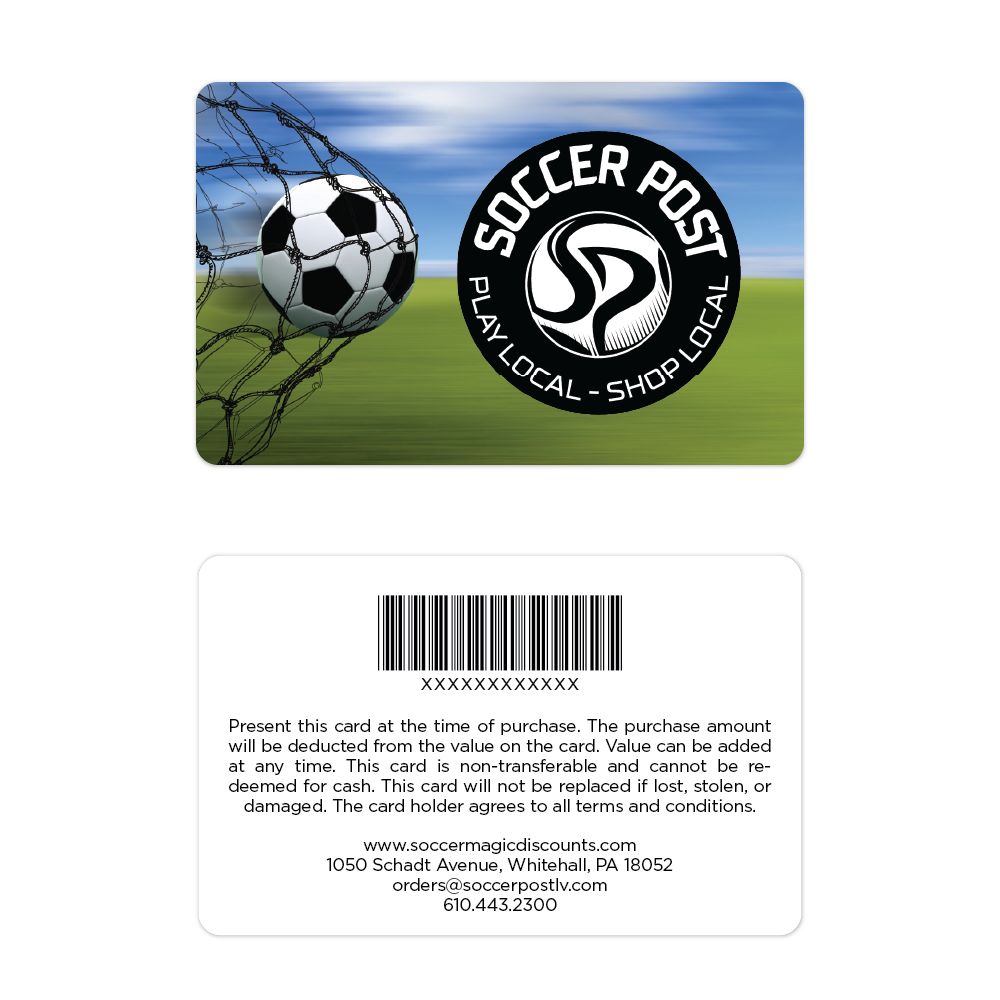 Soccer Post Gift Card Whitehall Net
