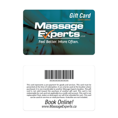Massage Experts English Gift Card