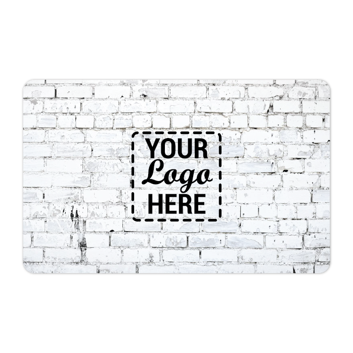 TableNeeds Gift Cards Your Logo Here White Brick