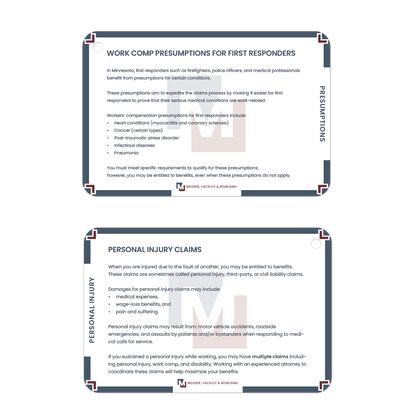 Meuser Law Ring Cards
